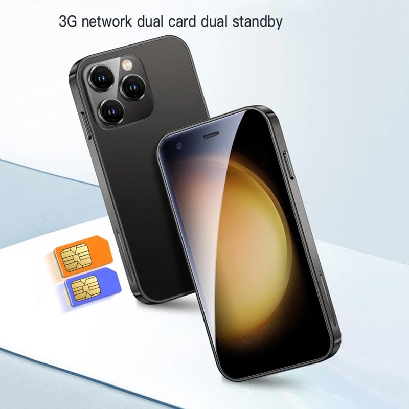 SOYES XS15,Mini phone,3.0 inch,Smartphone Android,16GB ROM 2GB RAM Dual SIM Google Play Store Cellphones Original Mobile Phones